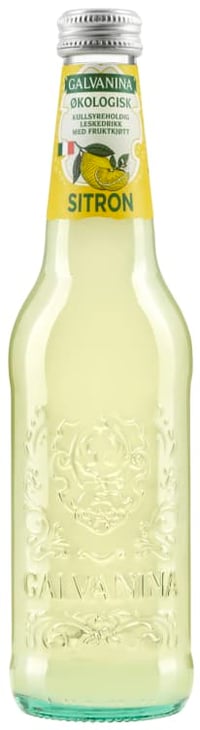 Sitrondrikk Økologisk 355ml Galvanina
