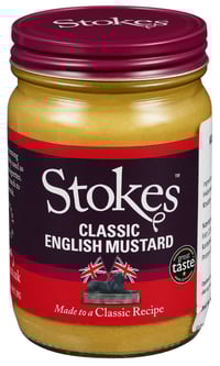 Stokes Classic English Mustard 185 g