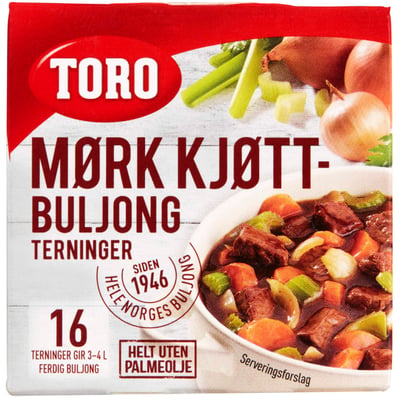 Buljongterning 16stk Toro