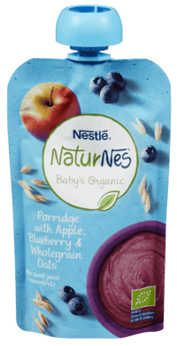 Nestlé Grøt Eple Blåbær Smoothie Økologisk 110g