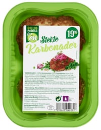 Karbonader Stekte 2stk 200g Billig Middag
