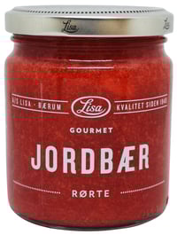 Jordbær Rørte 250g Lisa