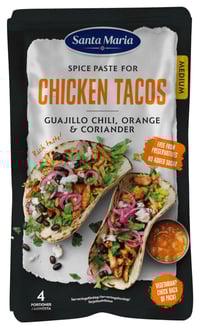 Spice Paste Chicken Tacos 100g St.Maria