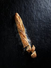 Håndlagd Baguette Multifrø 415g
