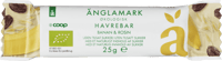 Änglamark Bar 12-36md Banana 25g