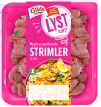 Svinekjøtt Strimlet 350g Gilde