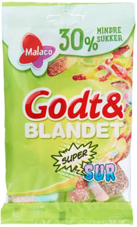 Godt&Blandet Supersur 30% Malaco