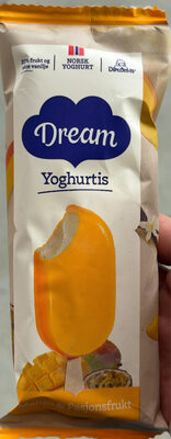 Dream Yoghurtis Mango & Pasjonsfrukt