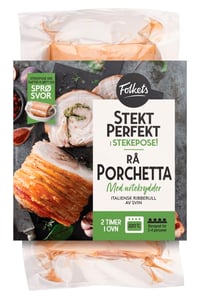 Svin Porchetta Stekepose Ca1,3kg Stekt Perfekt