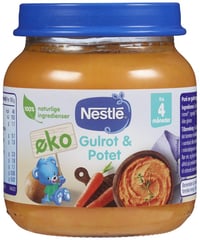 Gulrot&Potet 4mnd 125g Nestle