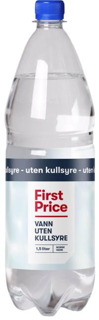 Vann u/Kullsyre 1,5l First Price