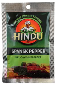 Pepper Spansk hel 12g pose Hindu
