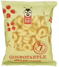 Minimi Ringer med Eple og Gulrot 30g