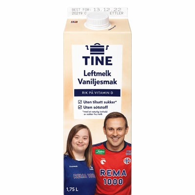 TINE Lettmelk Vaniljesmak