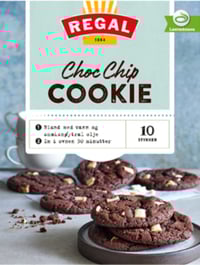 Cookies Choc Chip Dark Kakekmix 300g Regal