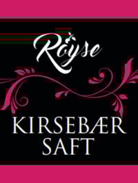 Kirsebærsaft 0,75l Røyse