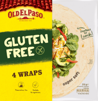 Old El Paso Tortillas Glutenfri 215g