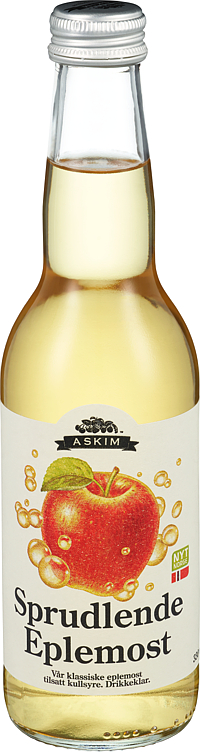 Sprudlende Eplemost 0,33l Afb