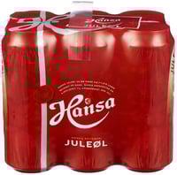 Hansa Juleøl 0,5lx6 boks