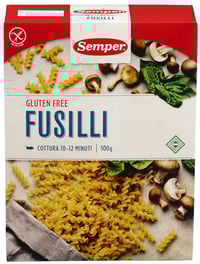 Fusilli Gl.fri 500g Semper