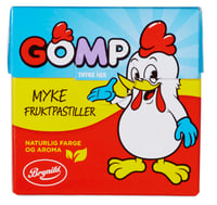 Gomp Fruktpastill 25g Brynild