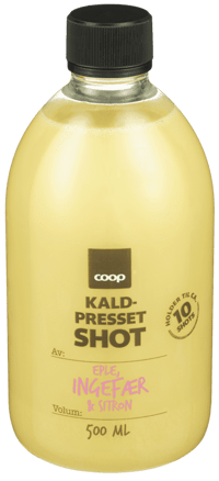 Coop Shot Eple & Ingefær 500ml