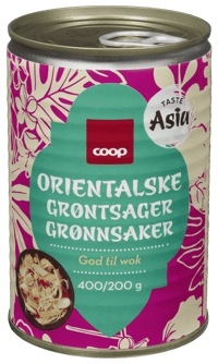 Coop Orientalske Grønnsaker 400g