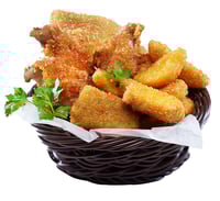 Helsprø Buffalo Kyllingvinger 1kg Panerte Frosne