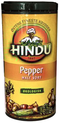 Pepper Sort Malt Økologisk 90g boks Hindu