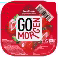 Go Morgen Yoghurt Jordbær 190g Tine