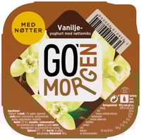 Go Morgen Yoghurt Vanilje/Nøtter 190g Tine