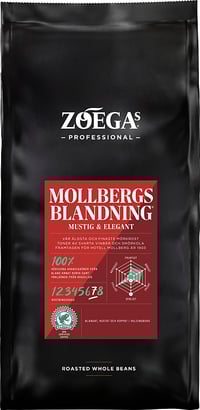 Zoegas Mollbergs Hele Bønner 750g