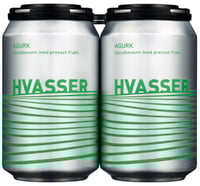Hvasser Vann Agurk m/Kullsyre 0,33lx4 boks
