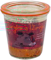 Terrine Villsvin Rødvinsmarinertpaté 200g Rougié