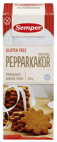 Semper Pepperkaker Glutenfri 150g