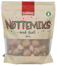 Miksnøtter m/Skall 380g Eldorado