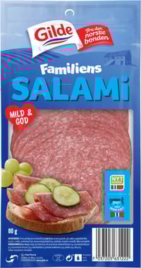 Salami Familiens 80g Gilde