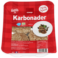 Coop Karbonader 540g