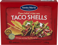 Santa Maria Taco Shells 135g