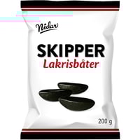 Lakrisbåter 200g Skipper