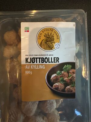 Kjøttboller Av Kylling