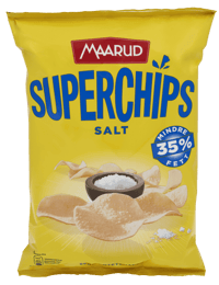 Maarud Superchips Salt 140g