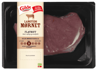 Gilde Langtidsmørnet Flatbiff ca 380g