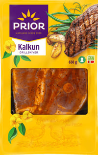 Kalkun Grillskiver 650g Prior