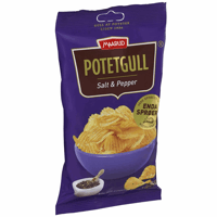 Potetgull Salt & Pepper 40g