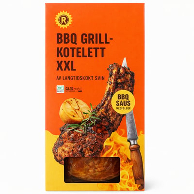 BBQ Grill-kotelett XXL