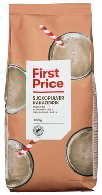 Sjokoladepulver 800g First Price