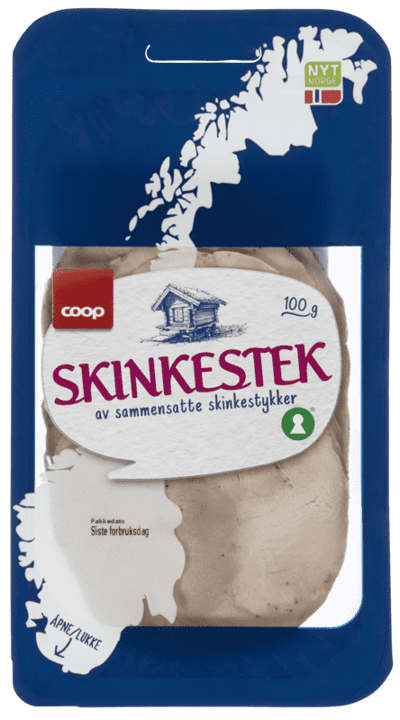 Coop Skinkestek 100g