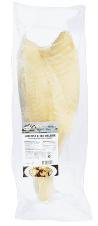 Astrup Lofoten Lutefisk Helside ca 790g