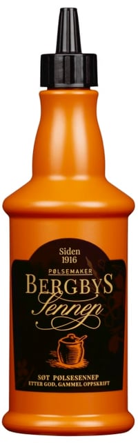 Sennep 510g Bergbys